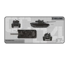 YENKEE YPM WT90 DEFENDER / Herní podložka pod klávesnici a myš / 900 x 400 x 4 mm