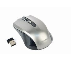 Gembird MUSW-4B-04-BG černo-šedá / bezdrátová optická myš / 1600 DPI / nano USB 1.1 / 4 tlačítka