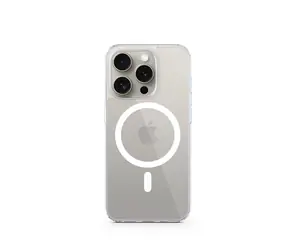 Rozbaleno - Epico Resolve Case Magnetic Pouzdro pro iPhone 15 Pro - transparentní / rozbaleno