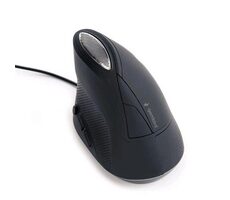 Gembird MUS-ERGO-03 / ergonomická myš / 3200 DPI / USB / 6 tlačítek / černá