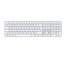 Apple Magic Keyboard s Touch ID a numerickou částí CZ bílo-stříbrná / USB-C / CZ layout