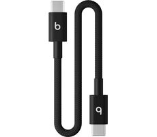 Beats kabel USB-C (M) - USB-C (M) 20 cm černá / opletený / 60W