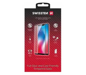 SWISSTEN Ochranné sklo CASE FRIENDLY pro Samsung Galaxy S26 5G černá