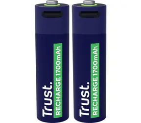Trust 25584 USB-C Dobíjecí baterie AA (2ks) / 1700 mAh
