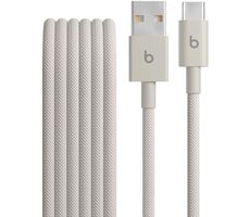 Beats kabel USB-A (M) - USB-C (M) 1.5 m šedá / opletený