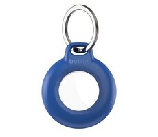 BELKIN secure holder AirTag vodotěsný s přívěskem na klíče modrá