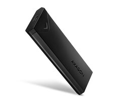 Poškozený obal - AXAGON EEM2-UB2, USB-C 10Gbps - M.2 NVMe SSD ARROW box, černý