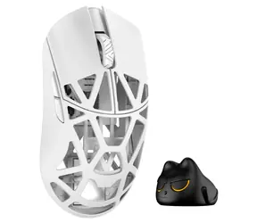 WLMOUSE Beast X Mini Pro bílá / bezdrátová myš / optická / 30000 Dpi / 5 tlačítek / 2.4GHz / USB-C 