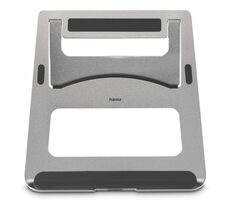 Hama Aluminium stříbrná / stojan na notebook od 28 cm (11") do 40 cm (15,6") / skládací / hliník