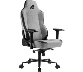Sharkoon SKILLER SGS40 Fabric šedá / herní křeslo / 4D područky / nosnost 150kg