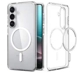 Spigen Ultra Hybrid MagSafe ochranný kryt pro Samsung Galaxy S26 Plus clear white