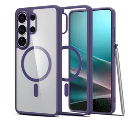 Spigen Ultra Hybrid MagSafe ochranný kryt pro Samsung Galaxy S26 Ultra deep purple