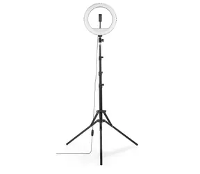 Hama SpotLight Steady 120 III / kruhové LED světlo 12" pro telefon / Bluetooth spoušť / stativ