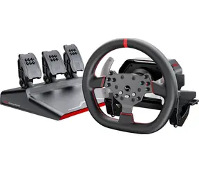 PXN Herní sada PXN-V10 Pro / volant + pedály + montážní svorky / kompatibilita PC+PS4+Xbox One+Xbox Series X&S