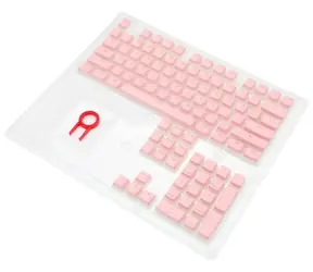 Redragon A130 PBT Doubleshot růžová / kryty kláves / 104 ks / US