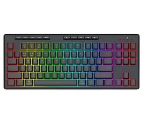 Redragon K516RGB-PRO SHIVA PRO 87 černá / Herní klávesnice / RGB / BT / USB / US