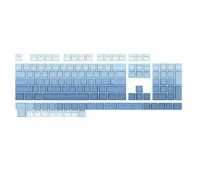 Redragon Redragon A134 Ombre Blue světle modrá / kryty kláves / 104 ks / US