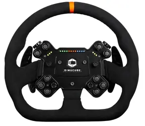 Simucube Valo GT-23 SC3 Závodní volant černý semiš / průměr 320 mm / rychloupínák SC3