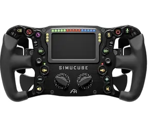 Ascher Racing AR x Simucube ULTIMATE / Závodní volant / 30cm / 4 pádla / 14 ovládacích prvků