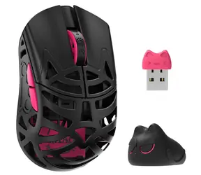 Rozbaleno - WLMOUSE Beast Miao černá / bezdrátová myš / optická / 30000 DPI / 5 tlačítek / 2.4GHz / USB-C  / rozbaleno