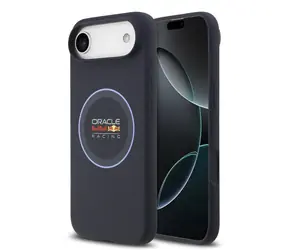 Red Bull Silicone Blue Ring MagSafe Zadní Kryt pro iPhone Air Navy