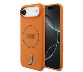 Red Bull Silicone Blue Ring MagSafe Zadní Kryt pro iPhone Air Orange