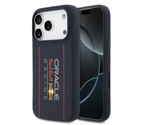 Red Bull Silicone Vertical Logo MagSafe Zadní Kryt pro iPhone 17 Pro Max Navy