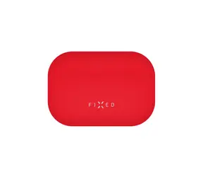 FIXED Ultratenké silikonové pouzdro Silky pro Apple AirPods Pro 3 červené