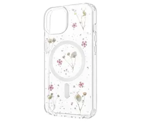 FIXED Zadní kryt MagBloom s podporou MagSafe pro Apple iPhone 13/14 Blush Plum