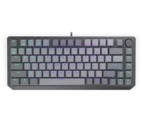 Rozbaleno - Endorfy Thock V2 75% US šedá / Herní klávesnice / Drátová / Endorfy Red / USB / US layout / 82 kláves / rozbaleno