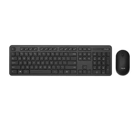 ASUS CW100 černá / Set bezdrátová klávesnice + myš / CZ layout / USB-A / 1600 DPI / 2.4GHz