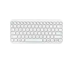 ASUS Marshmallow KW100 bílá / bezdrátová klávesnice / nízký profil kláves / CZ & SK layout 