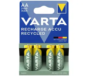 Varta RECHARGE Nabíjecí baterie AA / 1.2V / 2100mAh / NiMH / 4 ks / v blistru