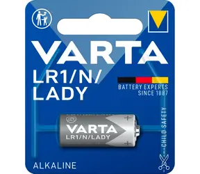 Varta Baterie LR 1 / 1.5V / 850mAh / alkalická / 10 ks / v boxu