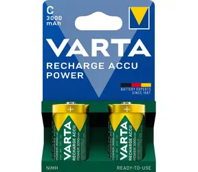 Varta Recharge Nabíjecí baterie HR14 (C malé mono) / 1.2V / 3000 mAh / NiMH / 2 ks / v blistru