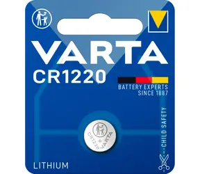 Varta Knoflíková baterie CR1220 / 3.0V / 35 mAh / lithiová / 10 ks / v boxu