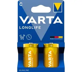 Varta Longlife Baterie Baby C LR 14 / 1.5V / alkalická / 12ks / v boxu