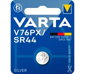 Varta Knoflíková baterie SR44 10ks / 1.55V / 145 mAh / oxid stříbra / v boxu