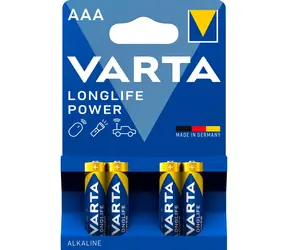 Varta Longlife Baterie AAA 40ks / 1.5V / alkalická / v boxu