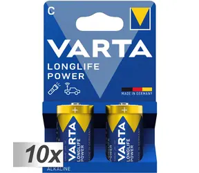 Varta Longlife Baterie Baby C LR 14 / 1.5V / alkalická / 20ks / v boxu