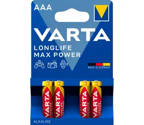 Varta Longlife Max Power Baterie AAA 40ks / 1.5V / alkalická / v boxu