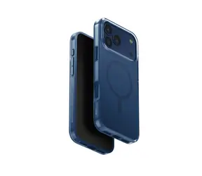 UNIQ Clario MagClick charging ochranný kryt na iPhone 17 Pro Max, Royal blue