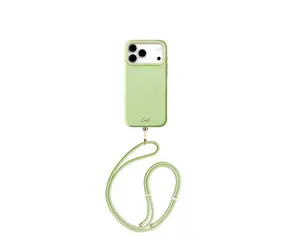 UNIQ COEHL Mirelle ochranný kryt na iPhone 17 Pro Max, Lint green
