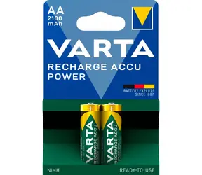 Varta RECHARGE Nabíjecí baterie AA / 1.2V / 2100mAh / NiMH / 20 ks / v blistru