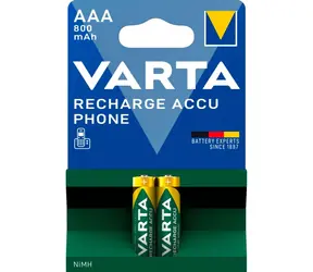 Varta RECHARGE Nabíjecí baterie AAA 20 ks / 1.2V / 800 mAh / NiMH / v boxu