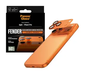 PanzerGlass FENDER Apple iPhone 17 Pro oranžový ochranný hliníkový prvek fotoaparátu 