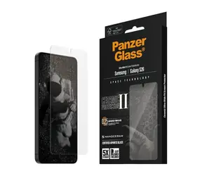 PanzerGlass Ceramic II Samsung Galaxy S26 s instalačním rámečkem