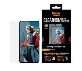 PanzerGlass Samsung Galaxy S26 s bezprašným aplikačním boxem