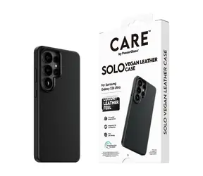 PanzerGlass CARE kryt Samsung Galaxy S26 Ultra SOLO Qi černá veganská kůže