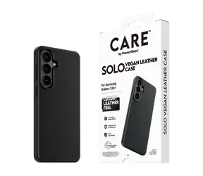 PanzerGlass CARE kryt Samsung Galaxy S26+ SOLO Qi černá veganská kůže